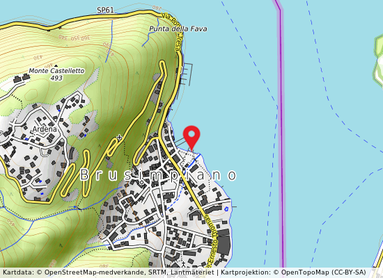 Montelago på kartan