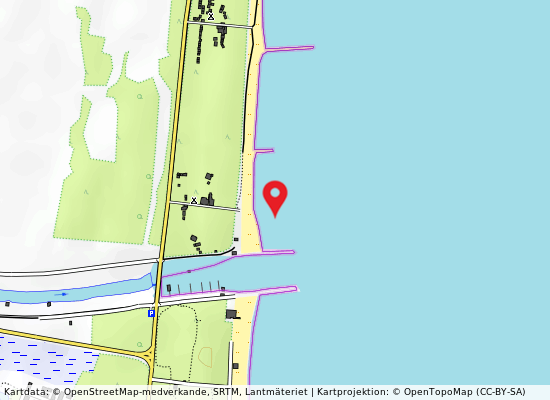 F.lamone-100m n på kartan