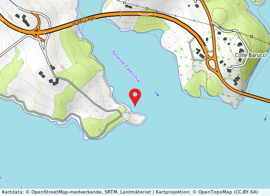 Fangaccio på kartan