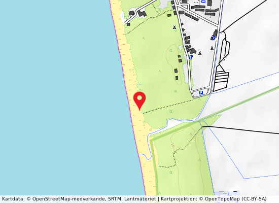 Camping il capannino på kartan