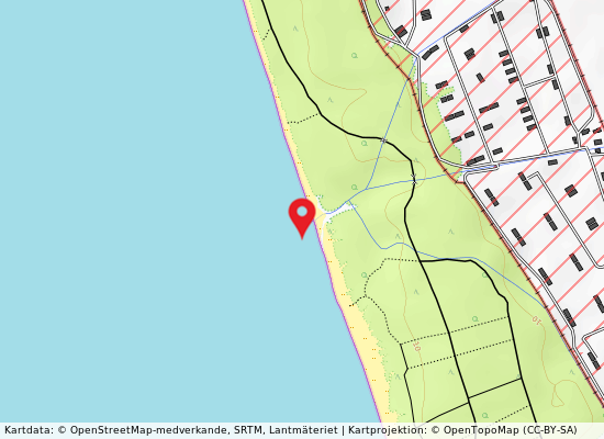 Marina di bibbona på kartan