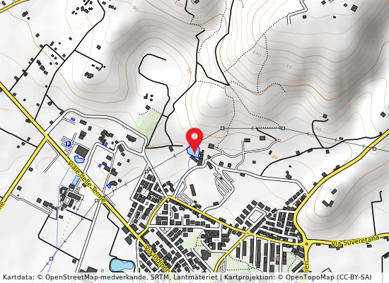 Laghetto calidario på kartan