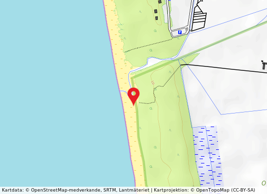 Fosso camilla på kartan