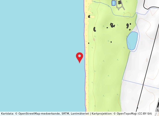 Marina di castagneto på kartan