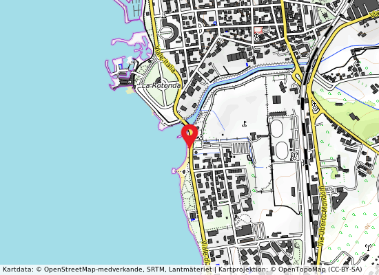 Rio ardenza på kartan