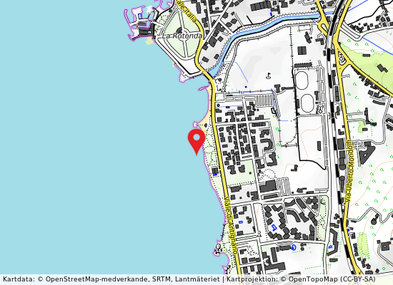 Tre ponti sud på kartan