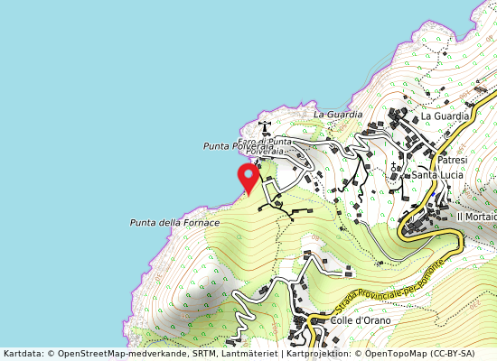Loc. patresi på kartan