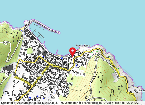 Fosso di lavacchio på kartan