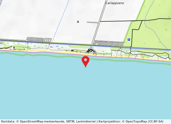 Carlappiano på kartan