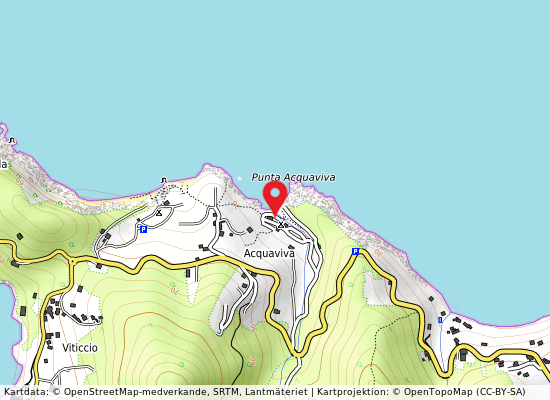 Loc. acquaviva på kartan