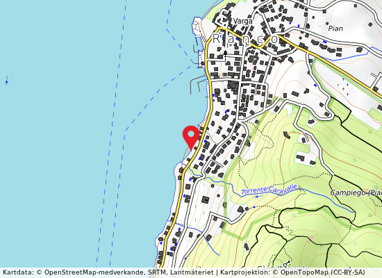 Loc. caravalle på kartan