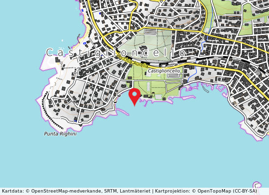 Castiglioncello på kartan