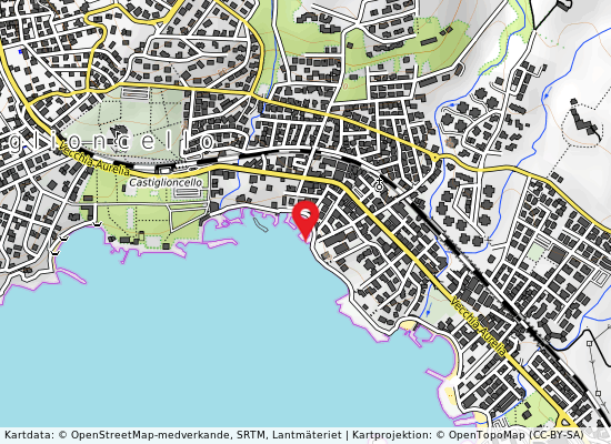 Castiglioncello på kartan