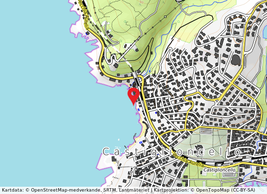 Castiglioncello på kartan