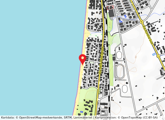 Principessa centro på kartan