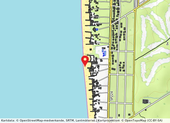 Bagno nettuno på kartan