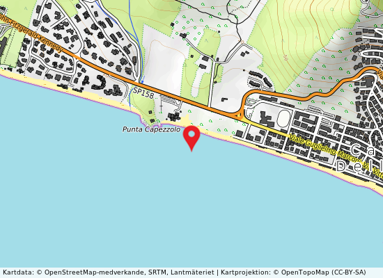 Sud punta capezzolo på kartan