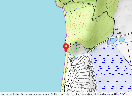 Foce torrente alma på kartan