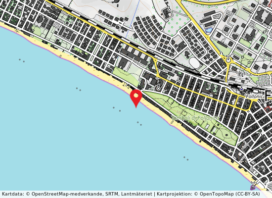 Club nautico på kartan