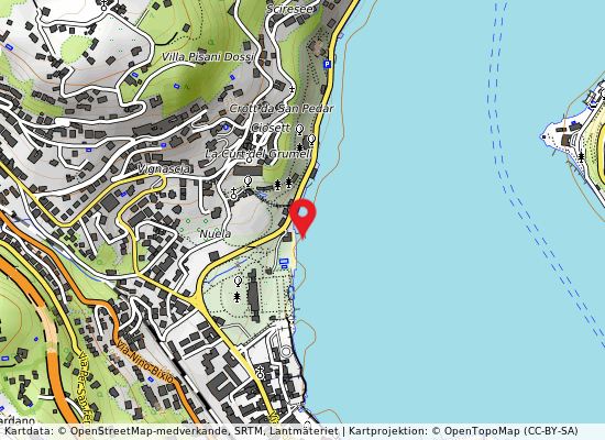 Villa olmo på kartan