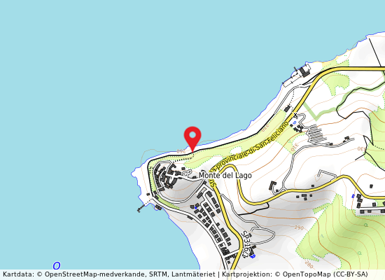 Lido santino på kartan