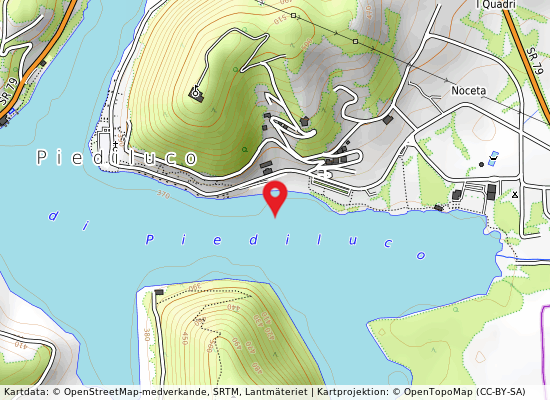 Comunanza på kartan