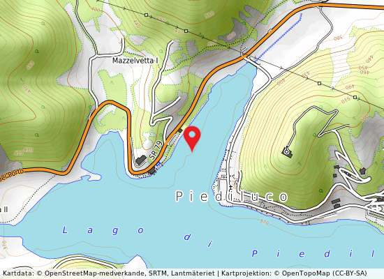 Sirenetta på kartan