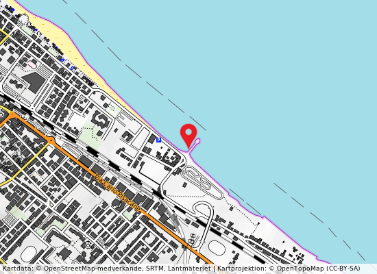 Bersaglio - fine go-kart på kartan