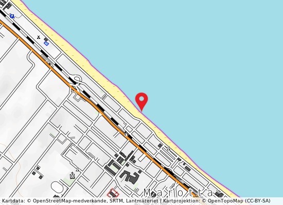 Via faa di bruno n. 24 på kartan