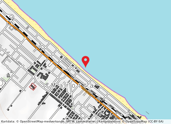 Viale colombo n. 10 på kartan