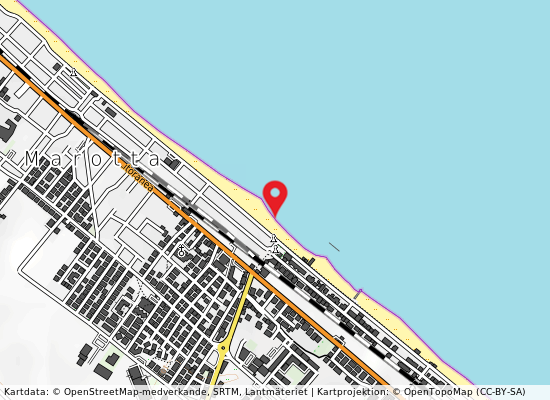 Viale colombo n. 59 på kartan