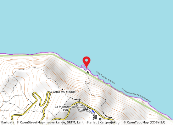 Valle paradiso på kartan