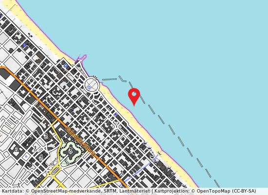 Piazzale trieste på kartan