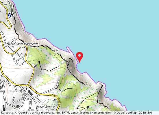 Pietralacroce (casa diroccata) på kartan