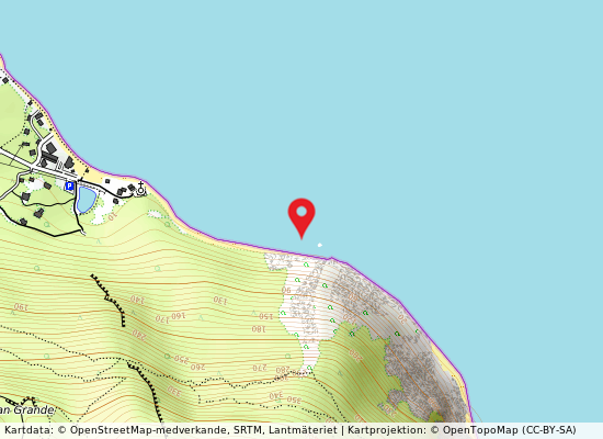 Portonovo scoglio  på kartan