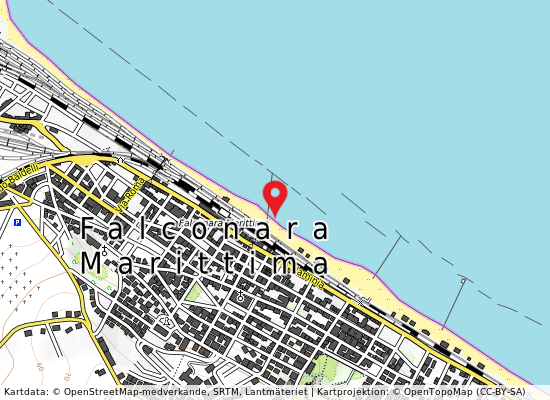 Secondo cavalcavia på kartan