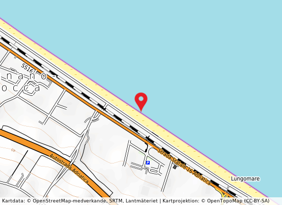 Bar numero civico 13 på kartan