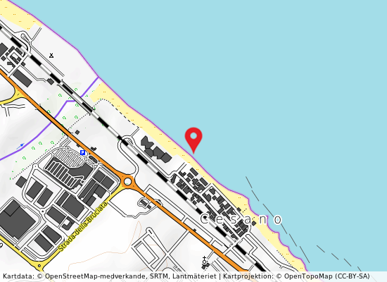 Palazzoni gemelli på kartan