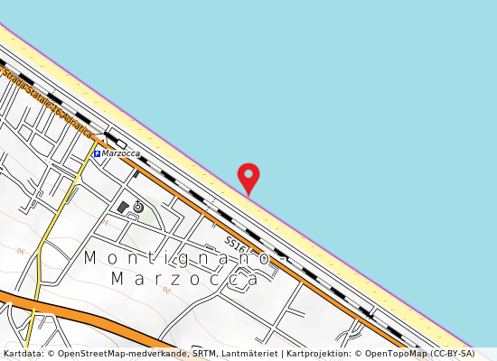 Colonia porcelli tolentino på kartan