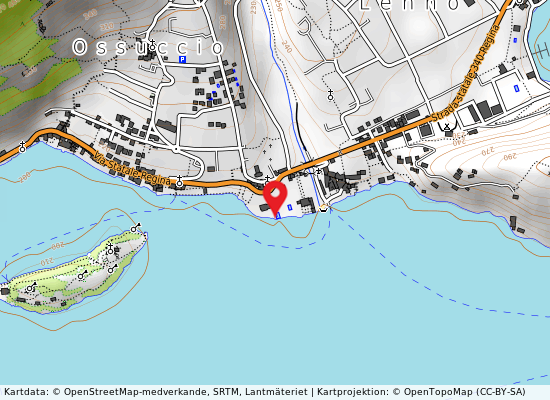 Ospedaletto på kartan