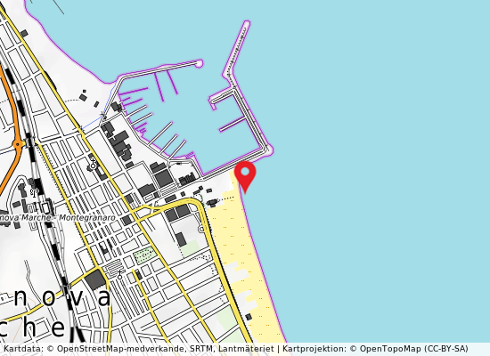 100 m nord direzione mostra della calzatura på kartan