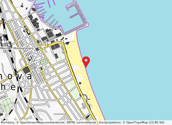 Cinema adriatico på kartan