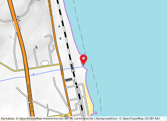 Torrente menocchia på kartan