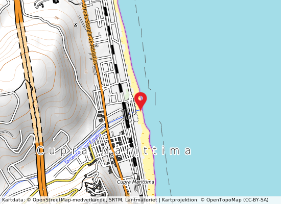 Torrente s. egidio på kartan