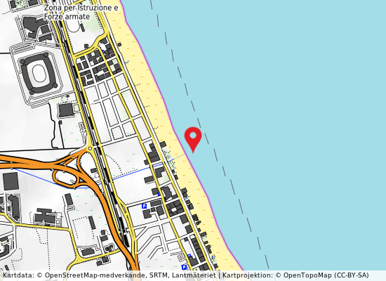 Davanti torrente ragnola på kartan