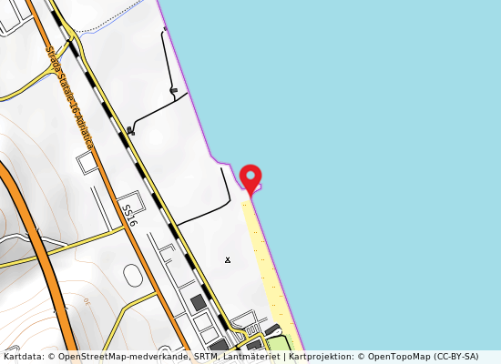 Davanti fosso castellano på kartan