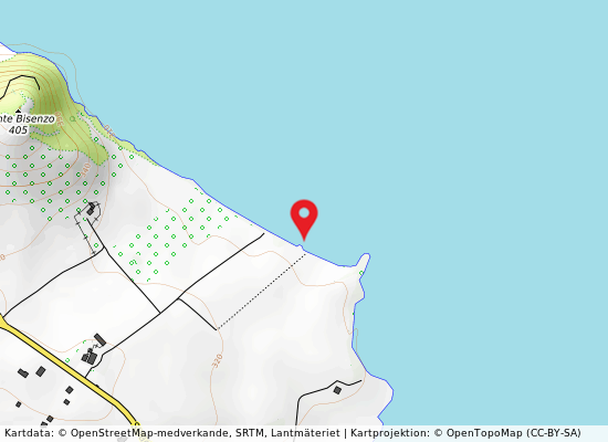 Dx s.bernardino på kartan