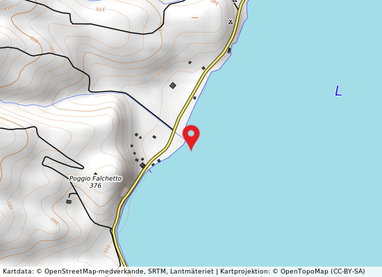 Fosso di cantina på kartan