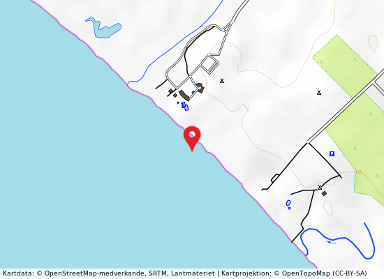 Campeggio europing på kartan