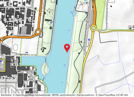 Zona boschiva 1000 på kartan